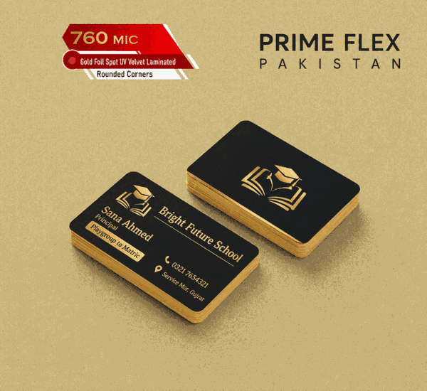 Spot UV Visiting Card by Prime Flex in Pakistan